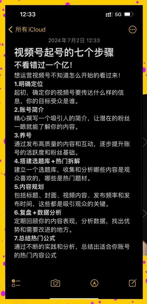 标题:从零到百万粉丝:视频号爆款运营的7大核心策略与实战指南