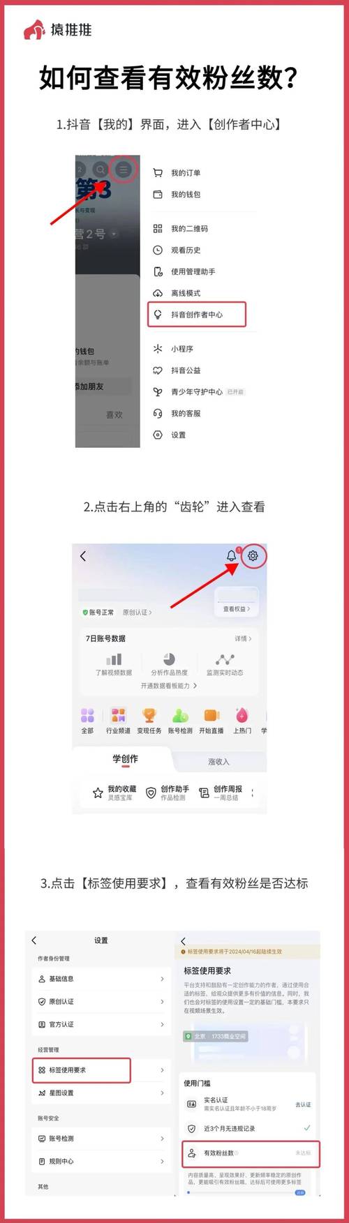 哪里查抖音有效粉丝等级,如何查询抖音有效粉丝等级及其重要性!