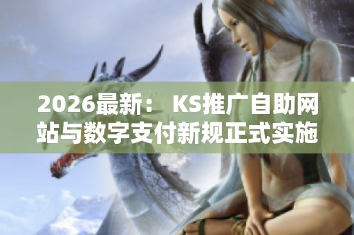 2026最新： KS推广自助网站与数字支付新规正式实施的全景解析