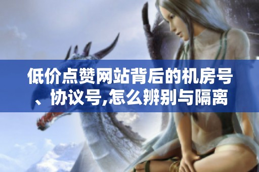 低价点赞网站背后的机房号、协议号,怎么辨别与隔离 低价点赞网站背后的机房号、协议号,怎么辨别与隔离
