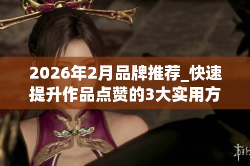 2026年2月品牌推荐_快速提升作品点赞的3大实用方法优缺点全解析