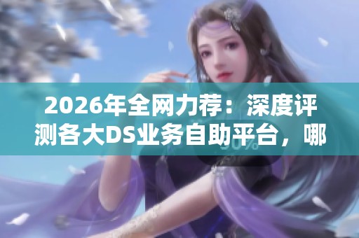 2026年全网力荐:深度评测各大DS业务自助平台,哪个品牌更可靠?优缺点详解 2026年全网力荐:深度评测各大DS业务自助平台,哪个品牌更可靠?优缺点详解