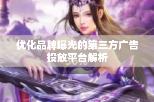 优化品牌曝光的第三方广告投放平台解析 优化品牌曝光的第三方广告投放平台解析